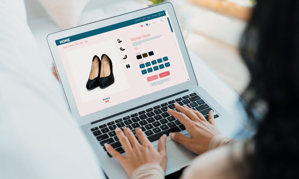 Interface e-commerce simple